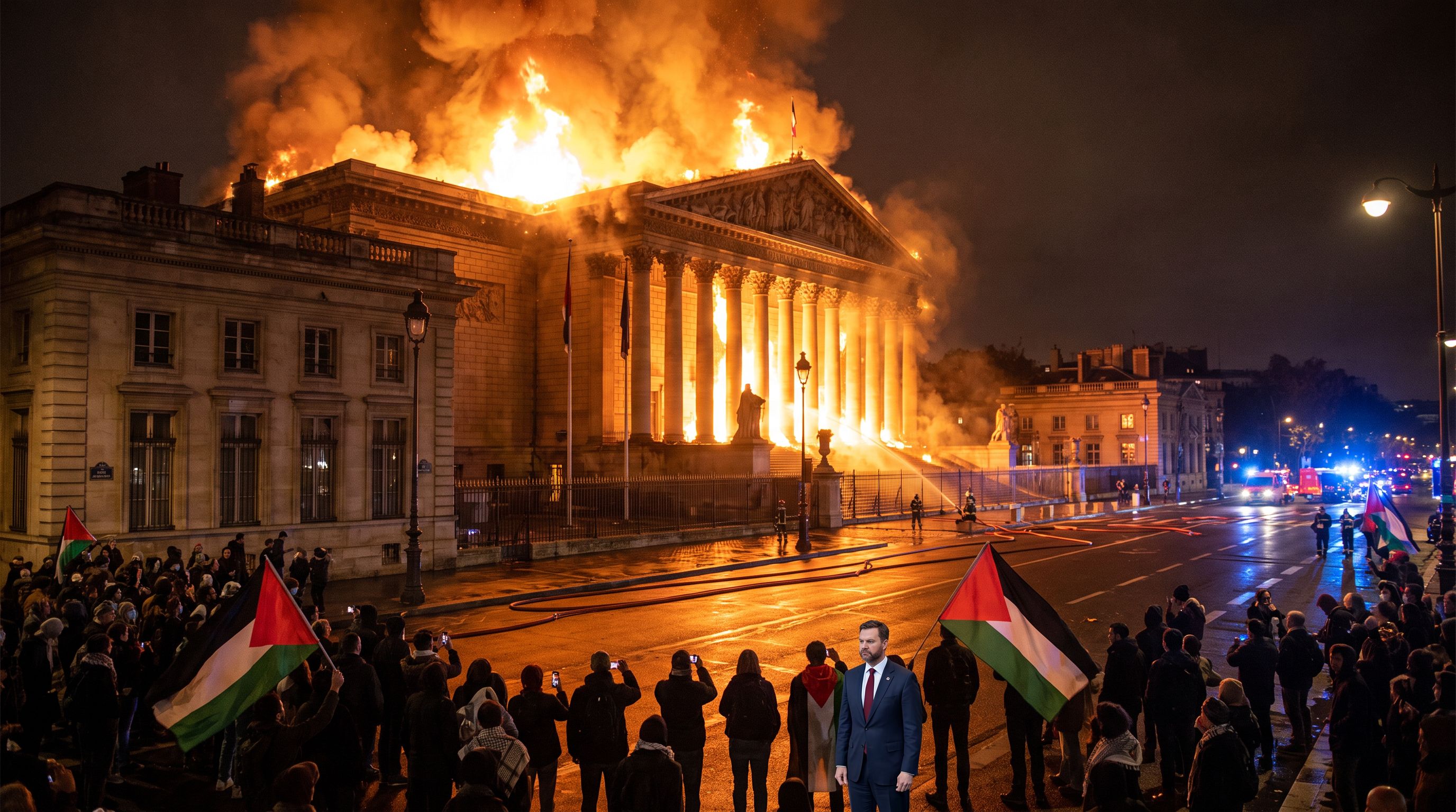 France Is Burning and Macron Still Can't Say the Word 'Immigration'