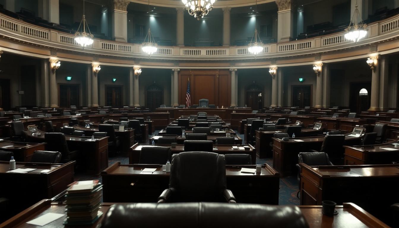 Tennessee Democrat Senator Climbs on Her Desk and Fights Security — Because Republicans Drew a Map She Didn't Like